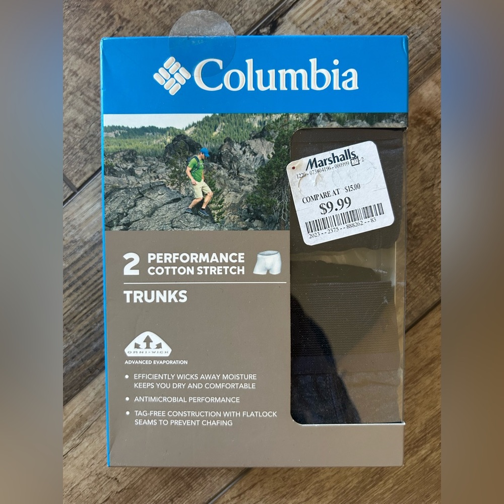 Men’s Columbia Underwear